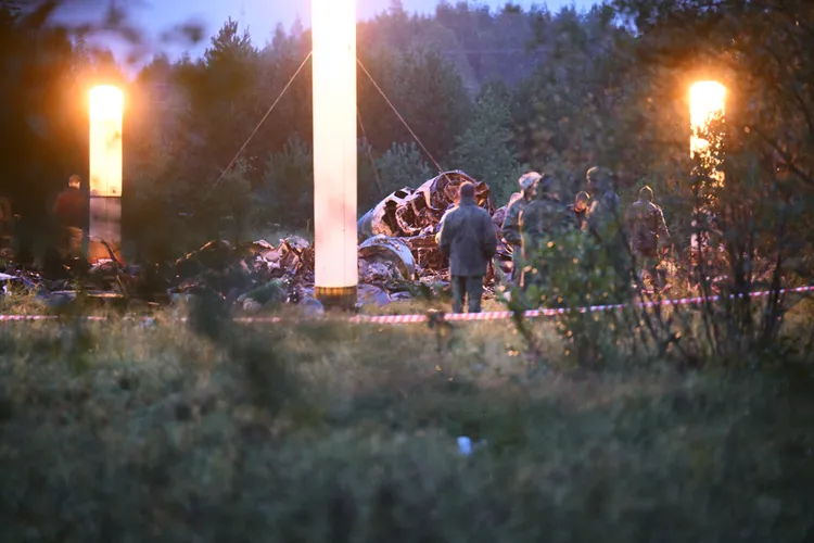 「華格納集團」首腦普里格津與領導層慘死於「墜機」事件。路透社