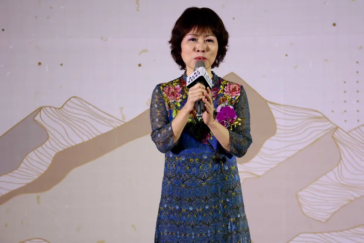 黃美靜是專職歌仔戲教師。彭欣偉攝