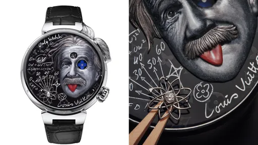 LV太有才!Only Watch請愛因斯坦來報時 處處藏有小驚喜