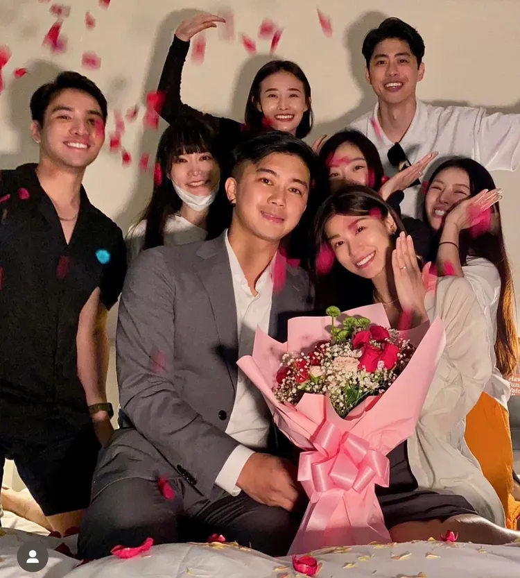 孫睿在韓國被未婚夫套牢了。翻攝孫睿ｉｇ