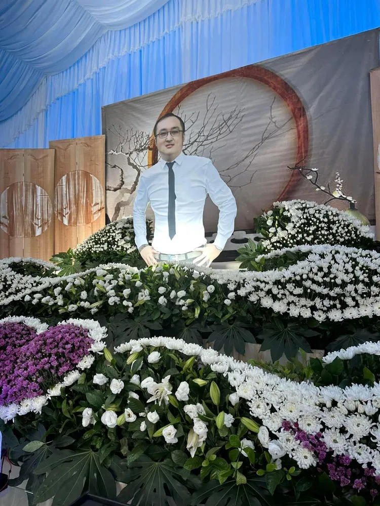 綽號「象董」的台中紅酒商朱振岳，本月5日傳出因口腔癌病逝，享年46歲。