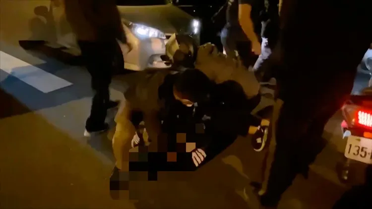 警方逮捕涉案嫌犯。民眾提供