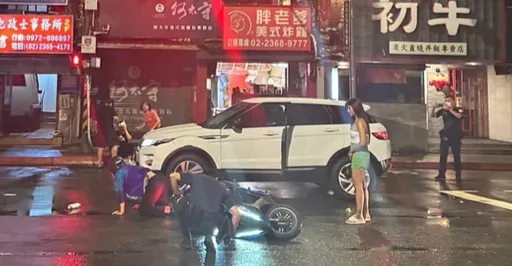 爆乳热裤妹学不乖！3个月内二度酒驾上路　待转骑士惨遭撞飞