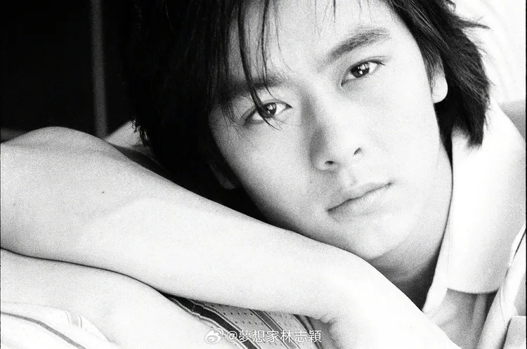 林志穎25年前的模樣。翻攝林志穎微博