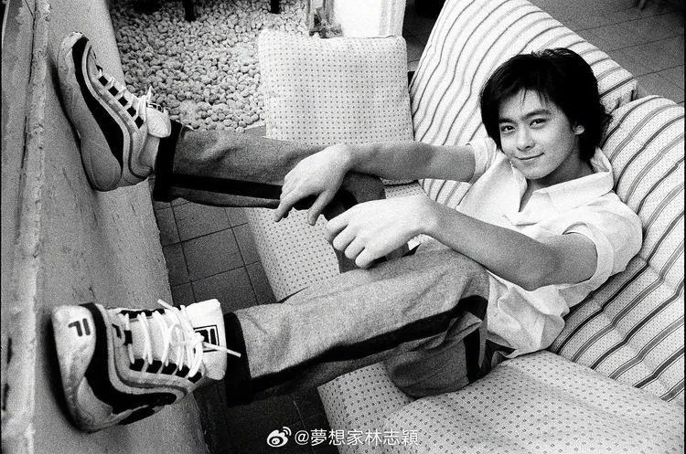 林志穎分享25年前舊照。翻攝林志穎微博