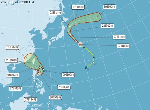 蘇拉變強颱！這天恐登陸台灣　逼近時強度達巔峰