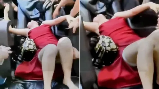 车站按摩椅「绞死长发」　救我～女客痛苦哭嚎求援