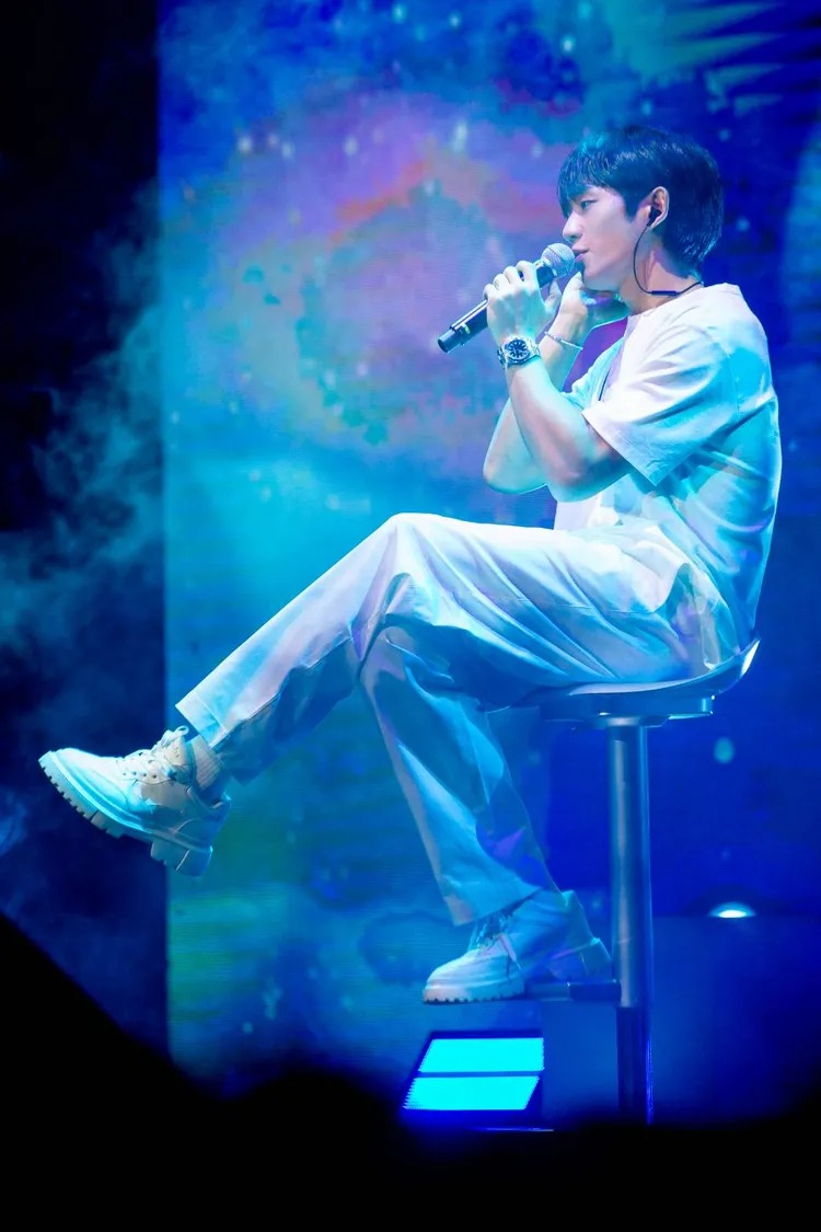 丁海寅期望自己能夠不要生病，以健康的身體為下一個今天做好準備。瘋潮娛樂、優勢力娛樂提供