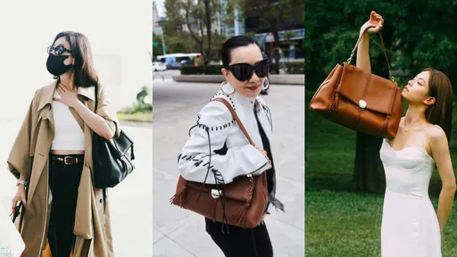 賈靜雯、比莉姊「伴侶」長一個樣　把Chloé金幣包牽牢牢