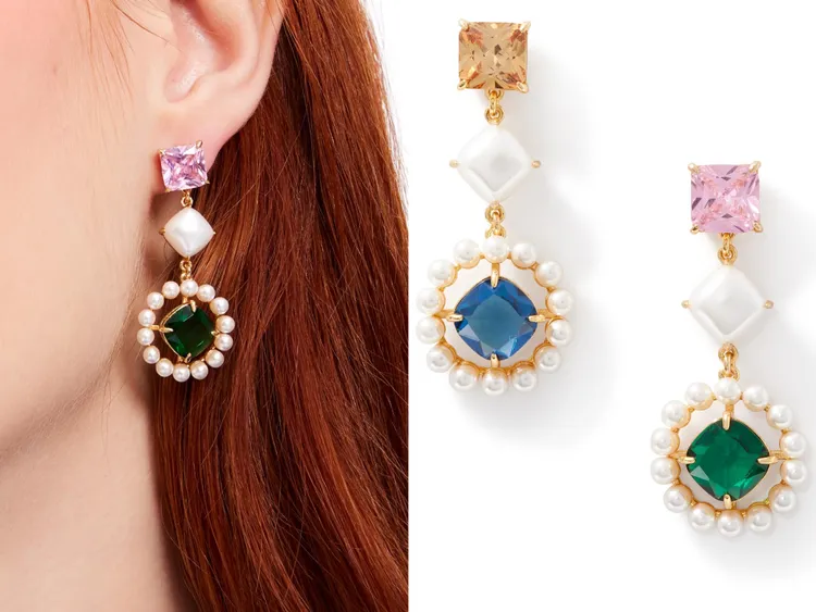 Victoria線形耳環，4200元。品牌提供