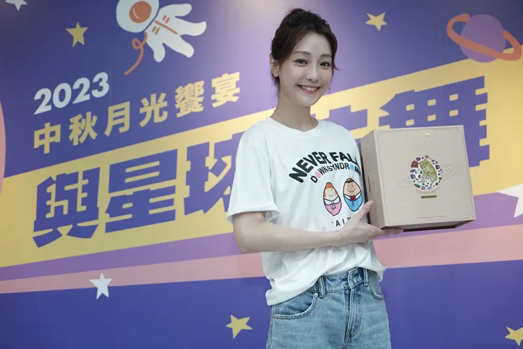 謝欣穎號召男友王柏傑一塊做公益。唐氏症基金會提供