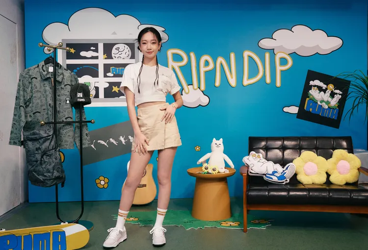 吳卓源相當喜歡身上的T恤。品牌提供