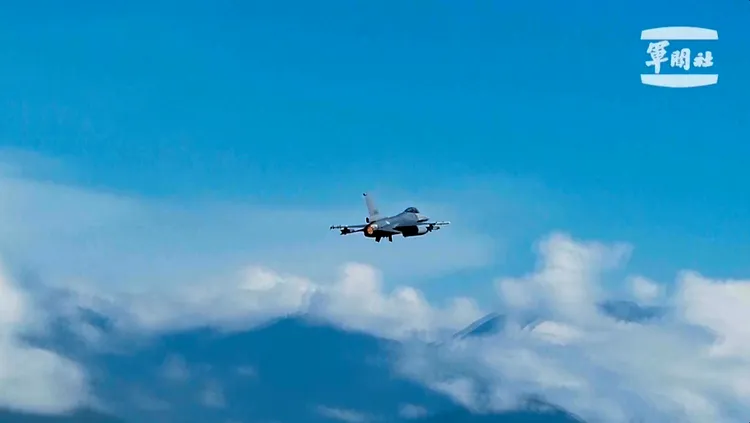 國軍F-16s戰機。美聯社