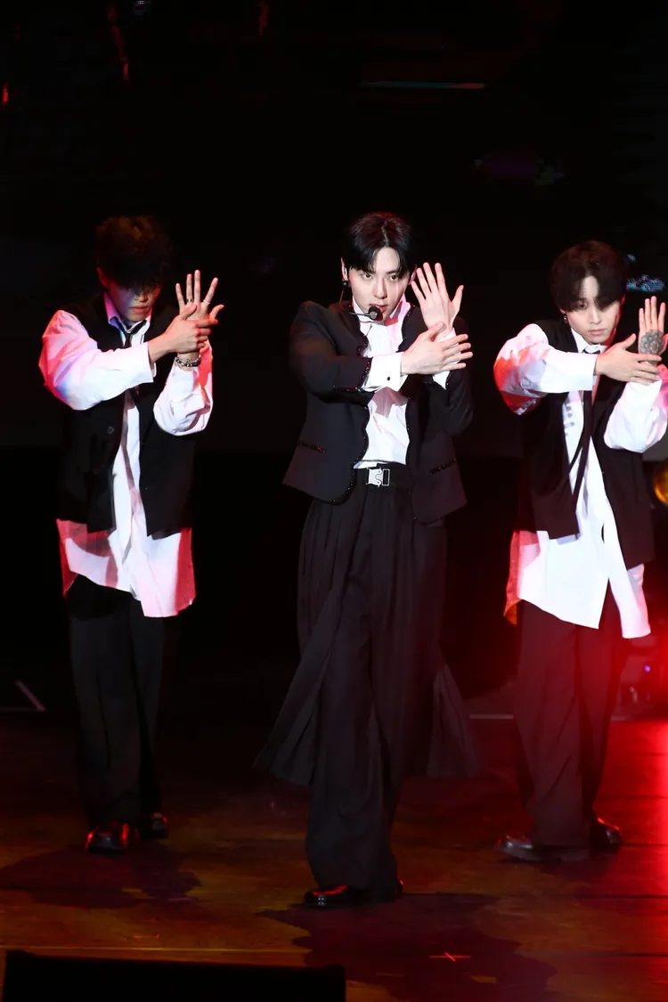 黃旼炫展現精湛舞技。陳薇安攝