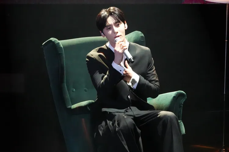 黃旼炫深情獻唱。陳薇安攝