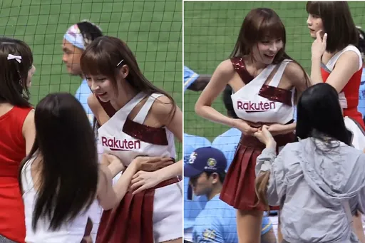 明星賽漏網鏡頭!林襄跳嗆司上衣炸裂 「身材太猛包不住」險走光