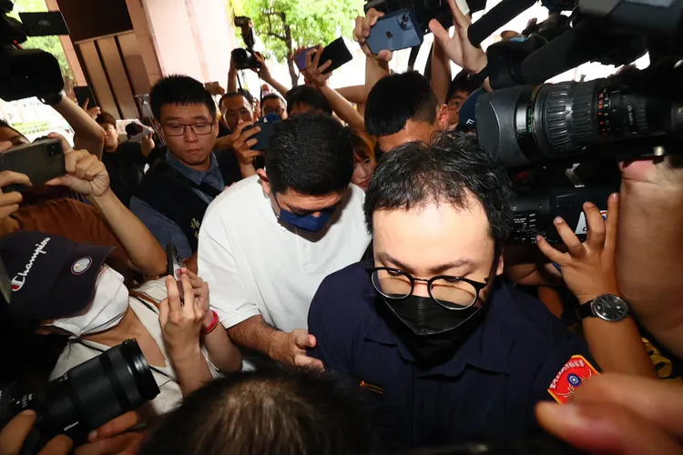 NONO被警方移送台北地檢署。彭欣偉攝