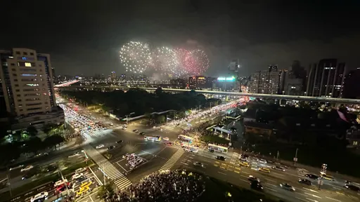 無敵窗景俯瞰大稻埕煙火　citizenM Hotel 世民酒店