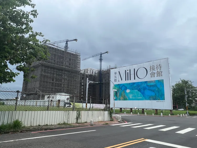 舉喜重劃區房價雖然出現大幅上揚，但仍相對屬於低基期房價區，市場呈現補漲態勢。 葉家銘攝