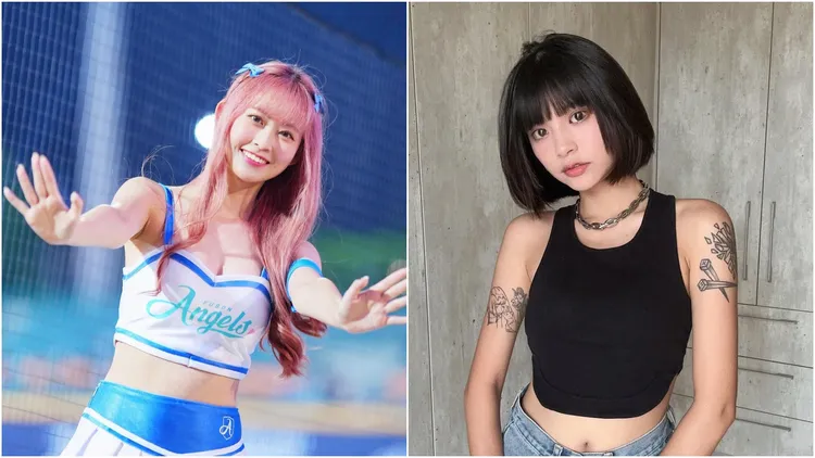 啦啦隊女神Jessy與網美晨晨，被視為山道猴子真人版2位女主角最佳人選。翻攝自雙方IG