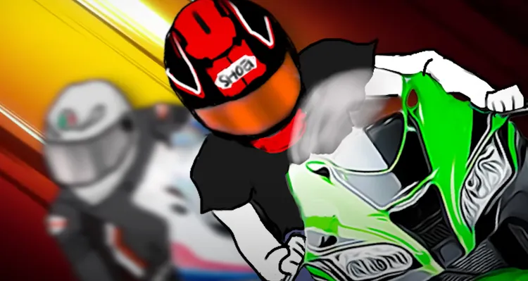 山道猴子最後結局，男主角在山道競速。翻攝自Eric Duan YT