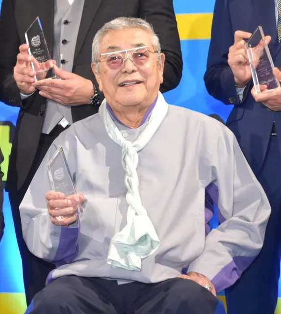 81歲的中尾彬消瘦許多。翻攝日本yahoo