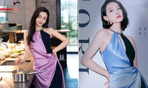 太囧了!Angelababy穿山寨禮服直播被抓包 粉絲撕走造型師