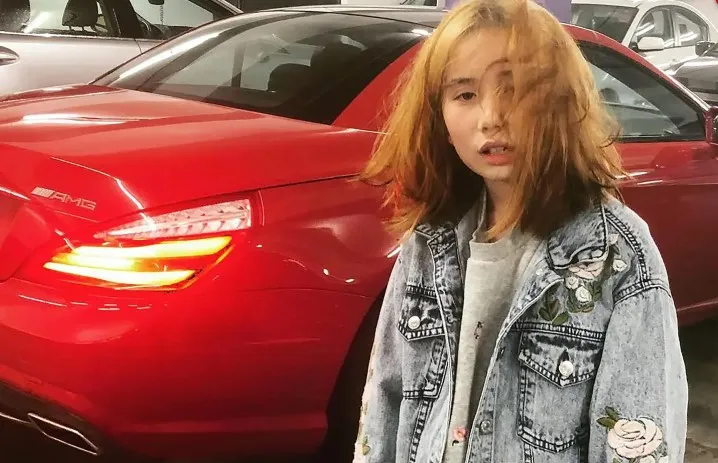 網紅Lil Tay日前疑似輕生。翻攝Instagram/Lil Tay