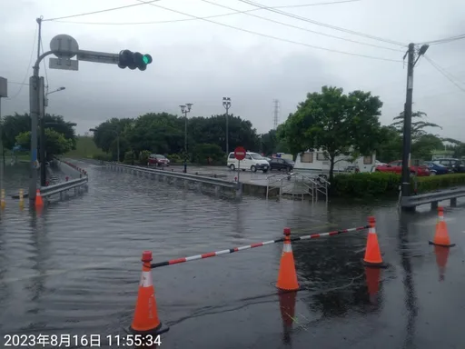 暴雨!新北二重疏洪道淹水 部分路段「只出不进」地图看这里