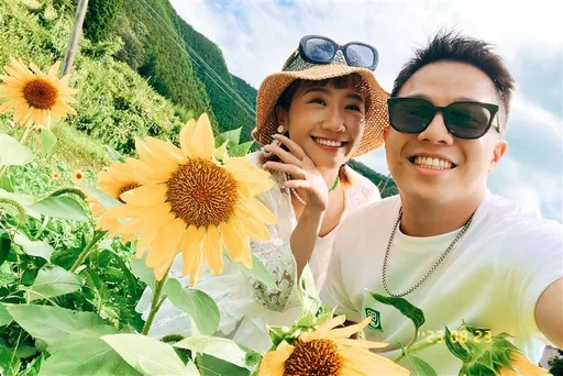 Lulu日本花海親密合照陽光男　被拱原地結婚笑揭他身分
