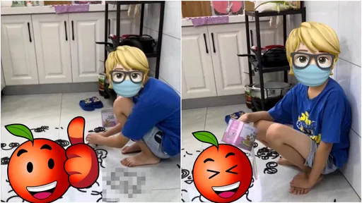 稚兒惡搞遭父罵「太久被打」 照片曝光!網全喊住手:這是未來的張大千