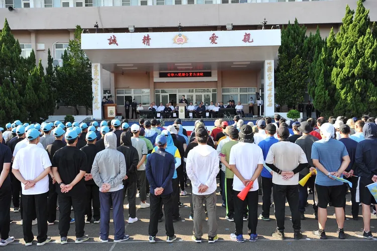 此次演練動員近千人，是歷屆之最。國安局提供