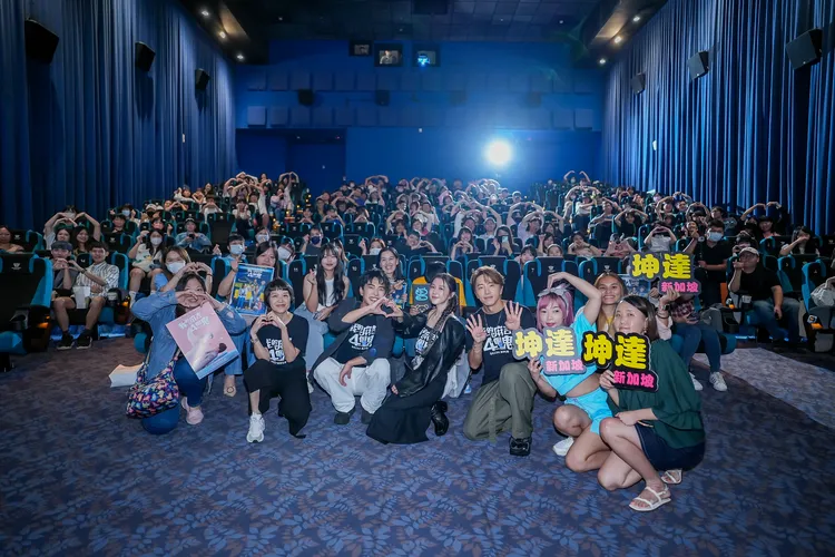 主要演員出席映後會。甲上娛樂提供