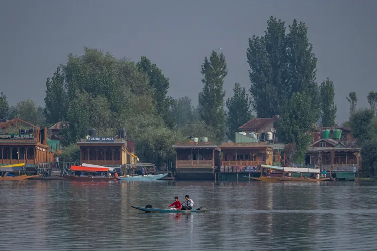 印控克什米爾。美聯社