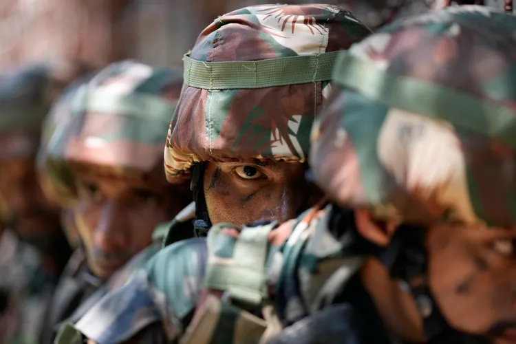 印控克什米爾。美聯社