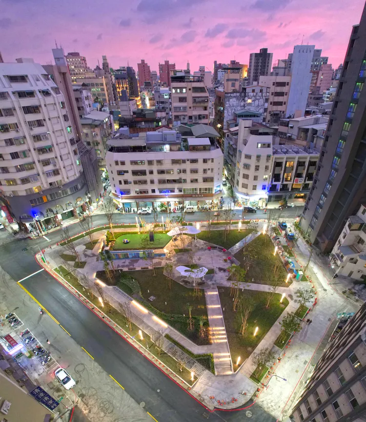 城中城大樓現已改建公園。資照