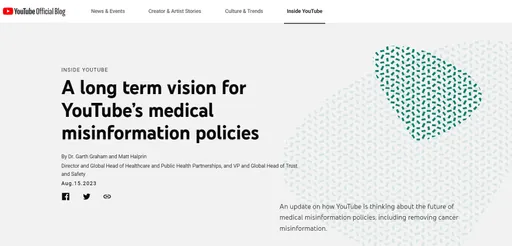 YouTube宣布出手了！準備清算「這類型」假影片