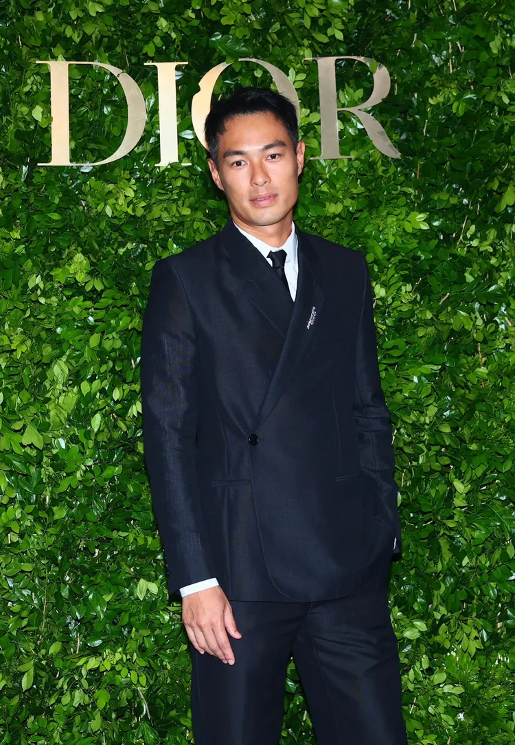 楊祐寧佩戴Galons Marquise鑽石胸針。彭欣偉攝