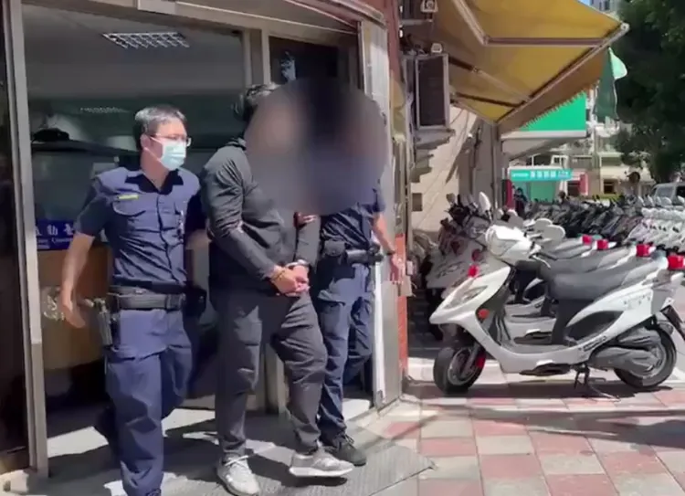 陳姓藥頭遭送辦。翻攝畫面