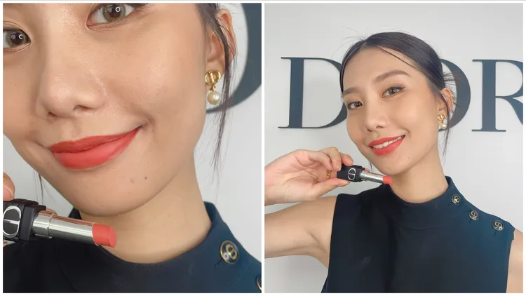 Model示範#330奶油蜜桃。張家玲攝