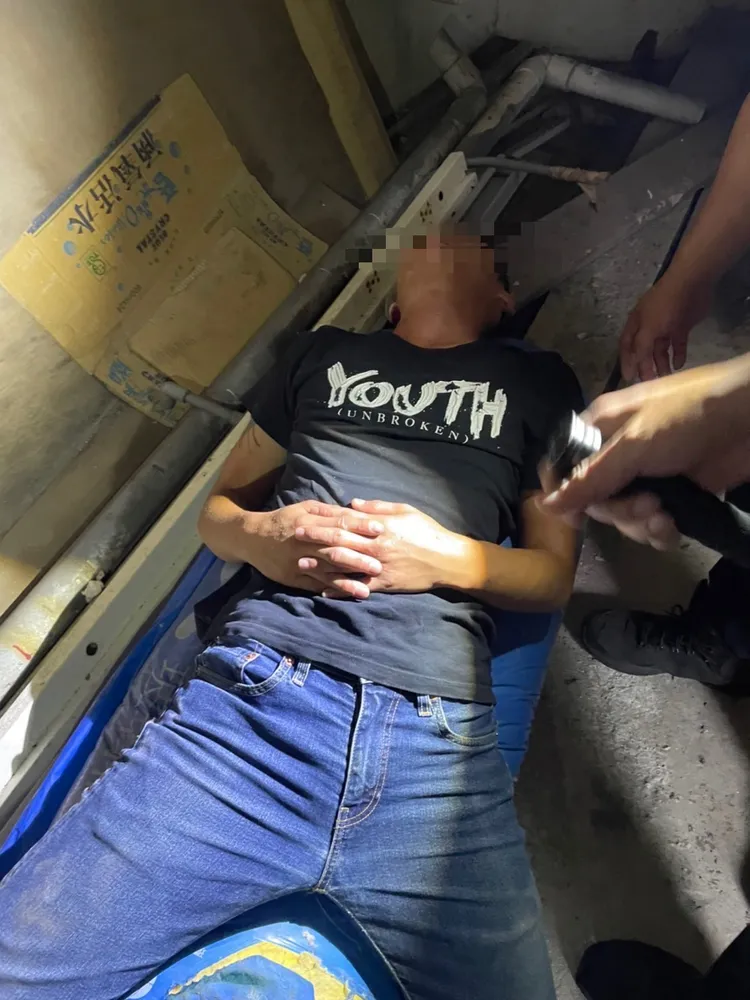 男子酒醉。讀者提供