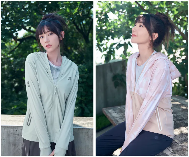 郭雪芙因為經常需要外出拍戲，涼感衣是她隨身必備的法寶。