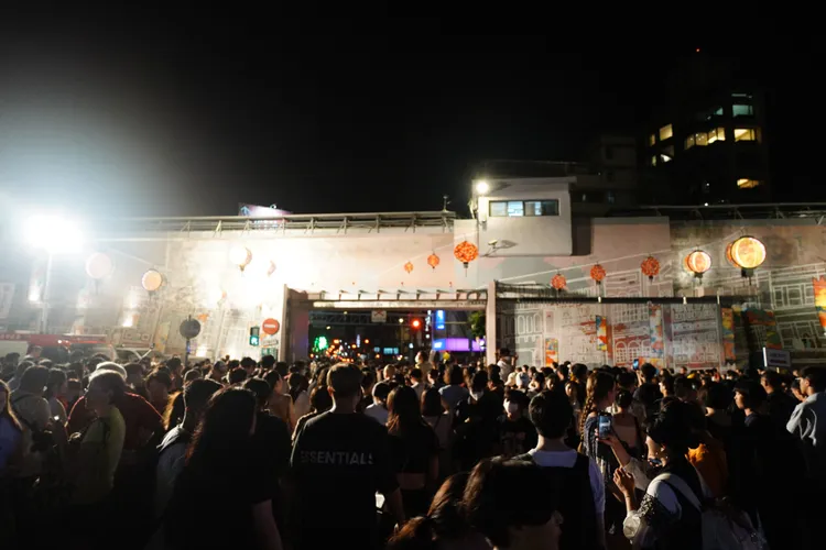 預期人潮塞爆，請民眾搭大眾運輸前往現場。北市觀傳局提供