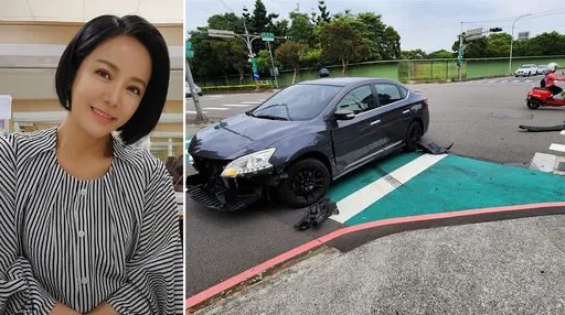 陳仙梅出車禍坐窗邊首當其衝 「眼睜睜看它撞過來」