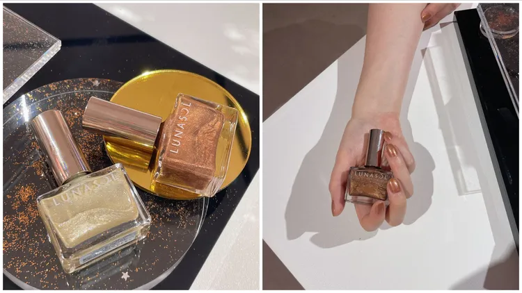 晶巧凝色指采#EX37（左）、#EX38（右），各690元。張家玲攝