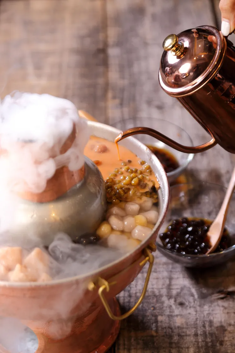 波霸冰鍋。晶華提供