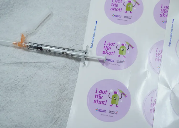 美國5到11歲兒童的新冠疫苗。路透社