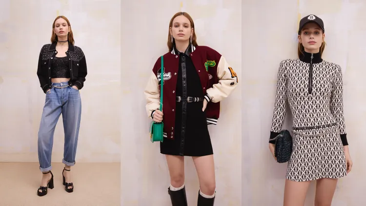 Maje秋冬有許多學院風設計。品牌提供