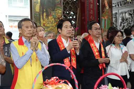 南下輔選立委參選人 賴清德:當選總統要護主權拚經濟打黑金