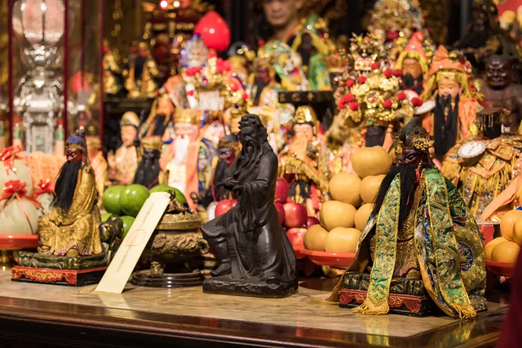 普濟堂關聖帝君聖誕千秋。總統府提供